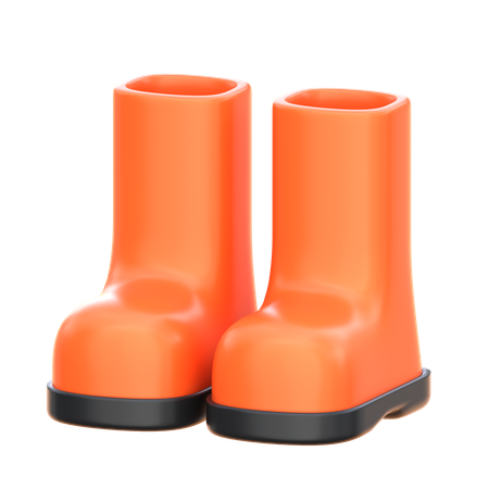 Autumn Boots  3D Icon