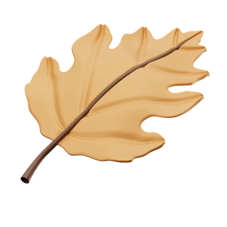 Autumn Leaf  3D Icon