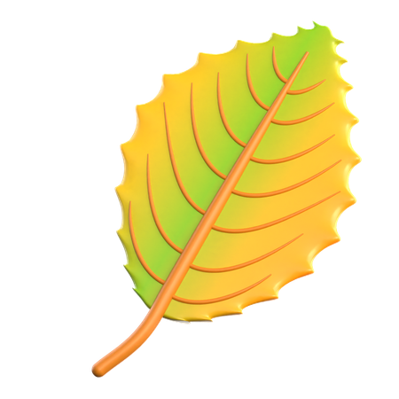 Autumn Leaves  3D Icon