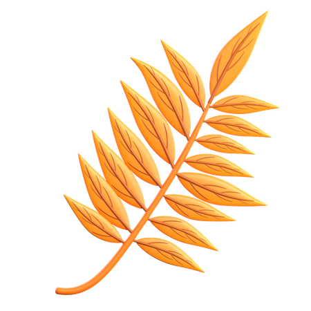Autumn Leaves  3D Icon