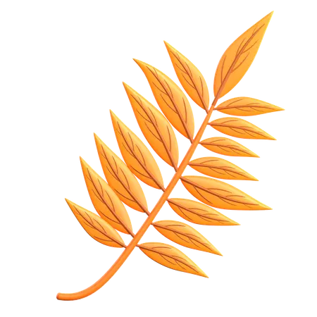 Autumn Leaves  3D Icon