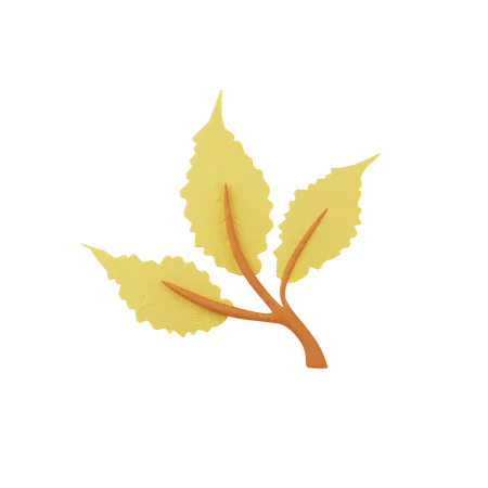 Autumn Leaves  3D Icon