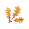 autumn leaves emoji 3d