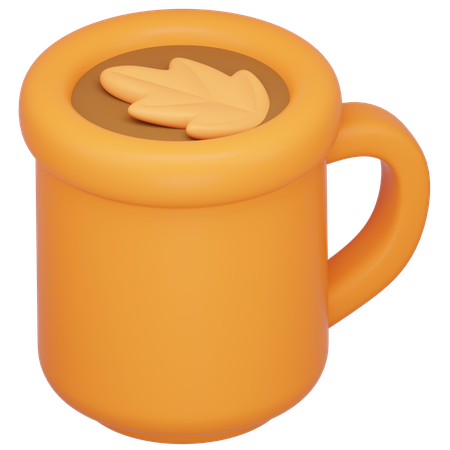 Autumn Mug  3D Icon