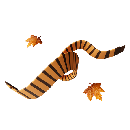 Autumn Scarf  3D Icon
