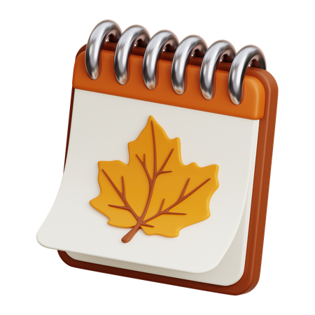 Autumn Season  3D Icon