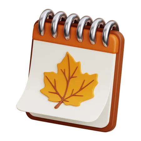 Autumn Season  3D Icon