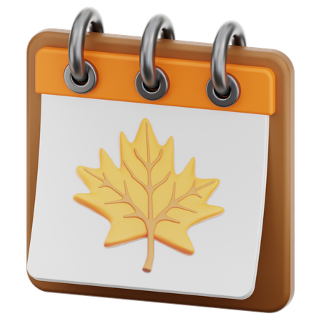 Autumn Season  3D Icon