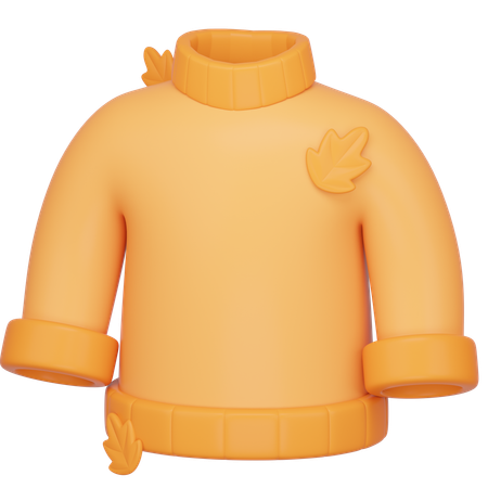 Autumn Sweater  3D Icon