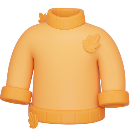 Autumn Sweater  3D Icon