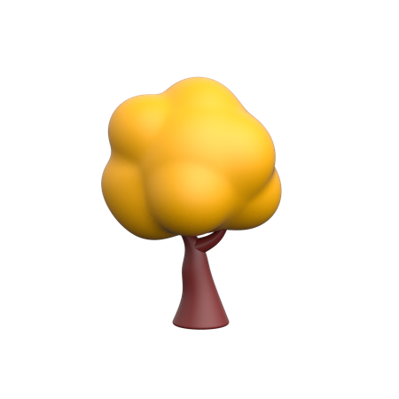 Autumn Tree  3D Icon