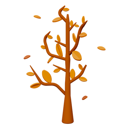 Autumn Tree  3D Icon