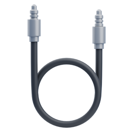 Aux Cable  3D Icon