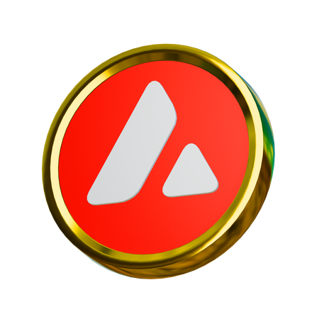 Avalancha (AVAX)  3D Icon