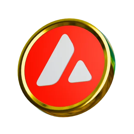 Avalancha (AVAX)  3D Icon