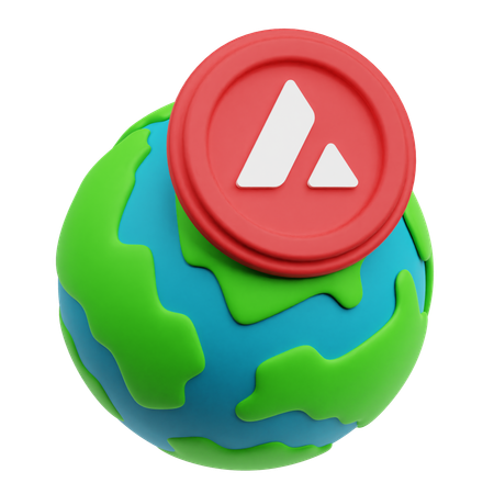 Avalancha global  3D Icon