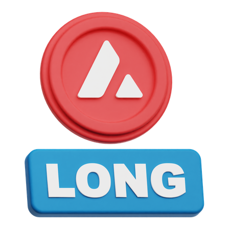 Avalancha larga  3D Icon