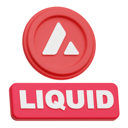 Líquido de avalancha  3D Icon