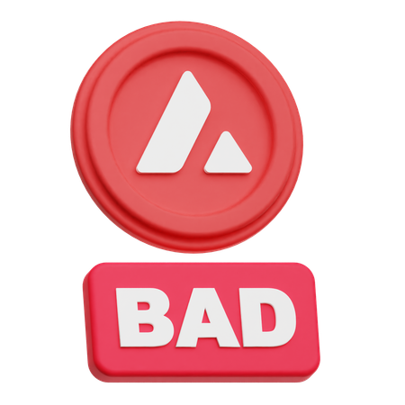 Avalancha mala  3D Icon