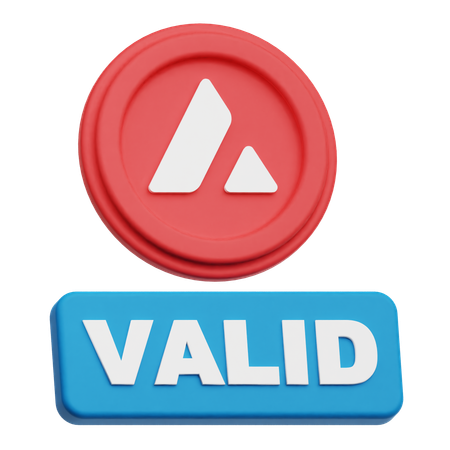 Avalancha válida  3D Icon