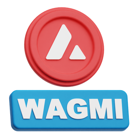 Avalancha wagmi  3D Icon