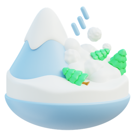 Avalanche  3D Icon