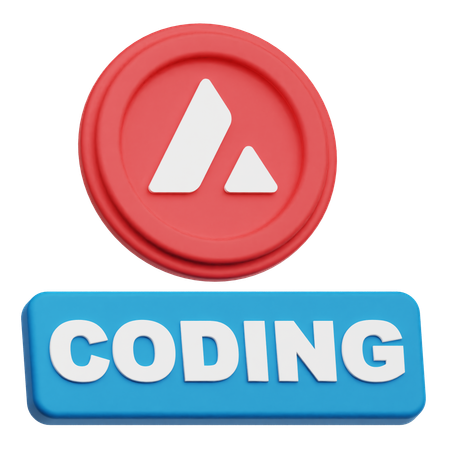 Avalanche Coding  3D Icon