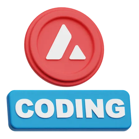 Avalanche Coding  3D Icon