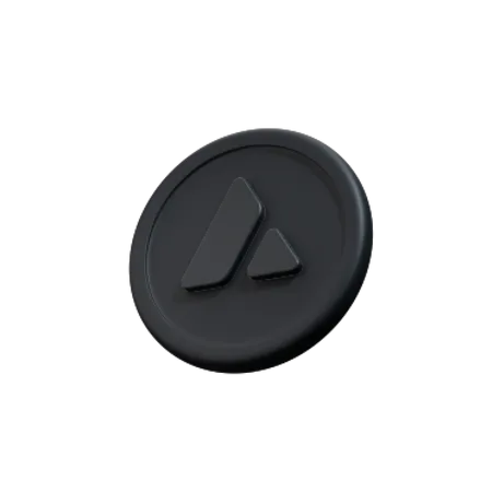 Coin Themed With Dark Clay 3D Icon