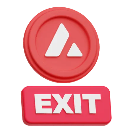 Avalanche Exit  3D Icon
