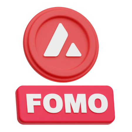 Avalanche Fomo  3D Icon