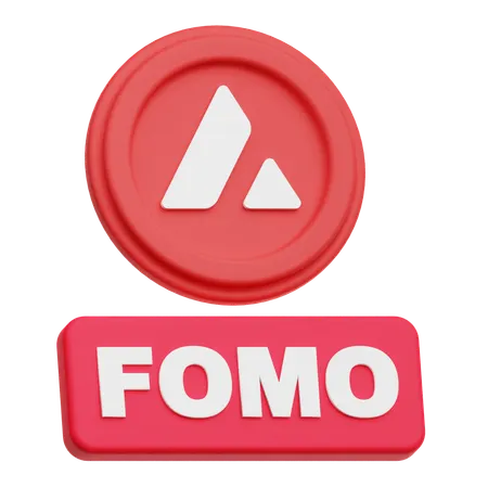 Avalanche Fomo  3D Icon
