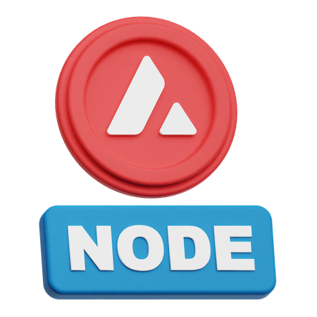 Avalanche Node  3D Icon