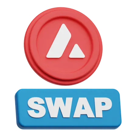 Avalanche Swap  3D Icon