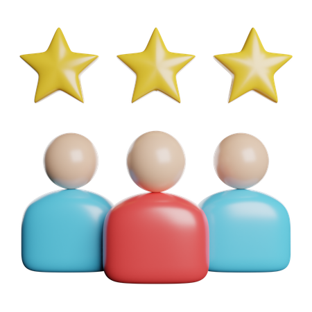 Avaliação do cliente  3D Icon