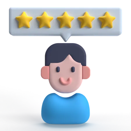 Avaliação do utilizador  3D Icon