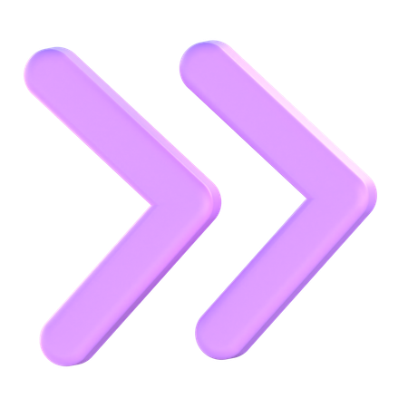 Avanço rápido  3D Icon