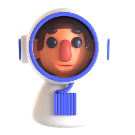 Avatar astronauta  3D Icon