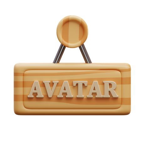 Avatar Board  3D Icon