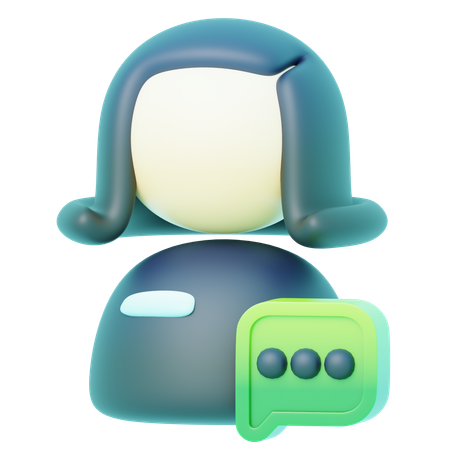 アバターチャット  3D Icon