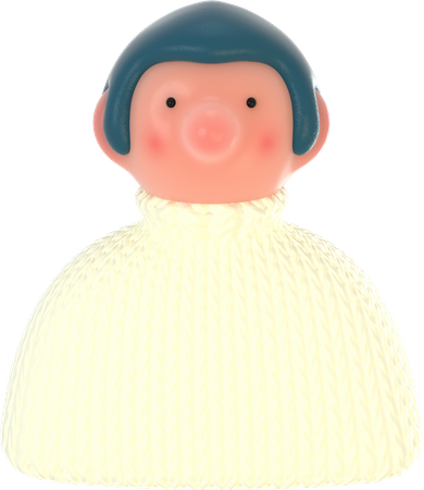 Avatar chico  3D Icon