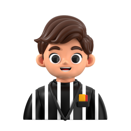 Avatar de l'arbitre  3D Icon