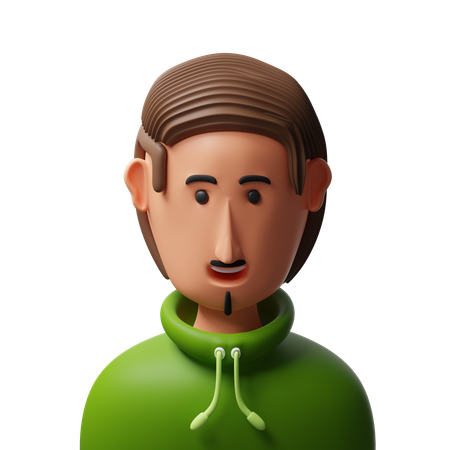 Avatar de mec cool  3D Icon