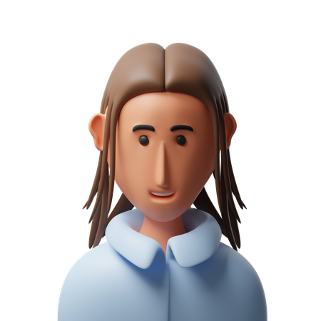 Avatar de menina  3D Icon