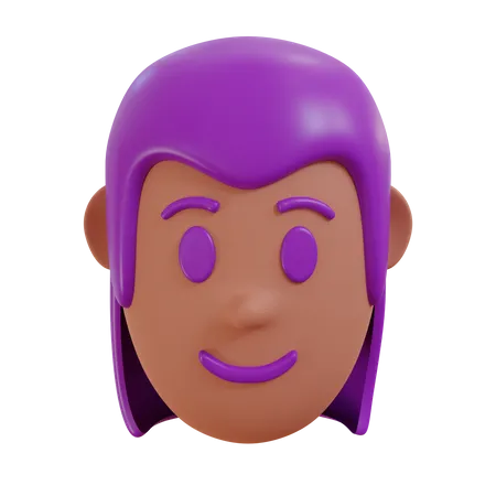 Avatar de menina  3D Icon