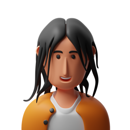 Avatar de mulheres bonitas  3D Icon