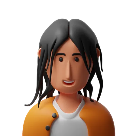 Avatar de mulheres bonitas  3D Icon