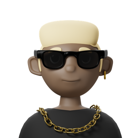 Avatar de segurança  3D Icon