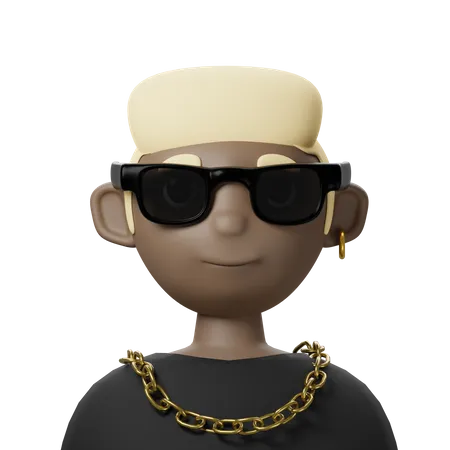 Avatar de segurança  3D Icon