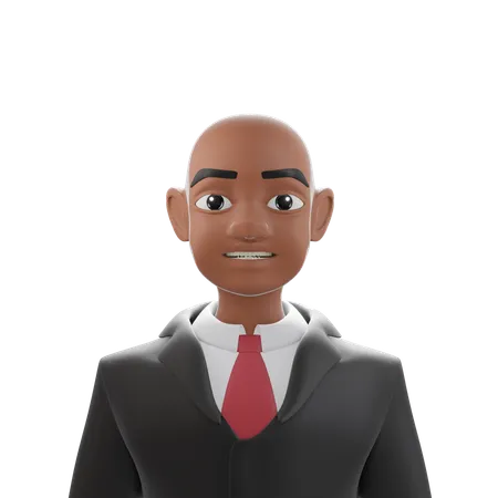 Avatar de empresario  3D Icon